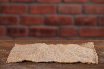 placemat background on wooden floor