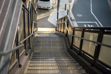 Fototapeta premium 東京都渋谷区の代官山駅周辺の風景 Scenery around Daikanyama Station in Shibuya Ward, Tokyo
