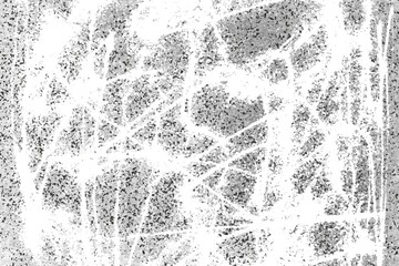 Grunge Black And White Urban. Dark Messy Dust Overlay Distress Background. Easy To Create Abstract Dotted, Scratched, Vintage Effect With Noise And Grain