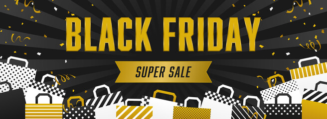 ブラックフライデー　バナーテンプレート