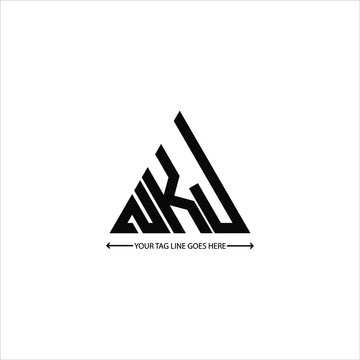 NKJ letter logo creative design. NKJ unique design
