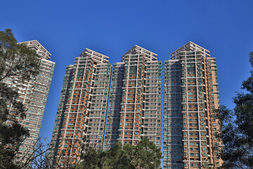 the Ocean Shores at Tiu Keng Leng, hk 2 Jan 2021