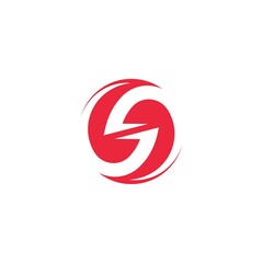 Business corporate S letter design vector