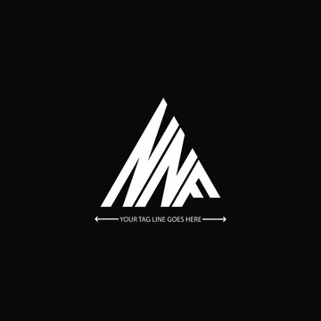 NNF letter logo creative design. NNF unique design
