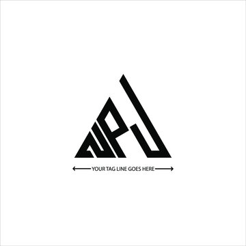 NPJ letter logo creative design. NPJ unique design
