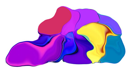 Creative painting colorful abstract on background, Color gradient background design
