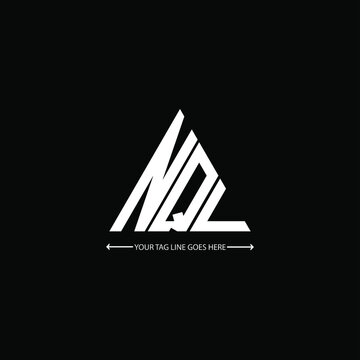 NQL letter logo creative design. NQL unique design

