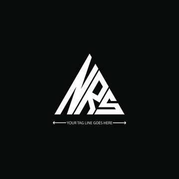 NRS letter logo creative design. NRS unique design
