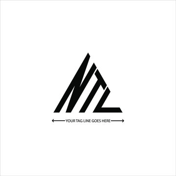 NTL letter logo creative design. NTL unique design
