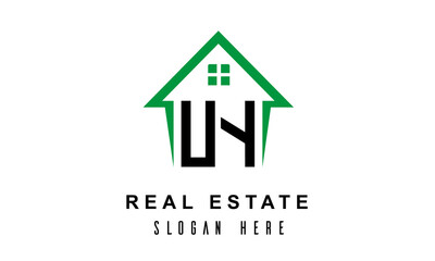 UY real estate logo vector