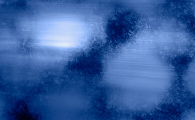Abstract dark blue widescreen art background