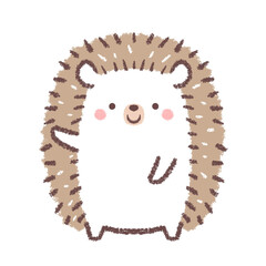 案内するハリネズミ © kino