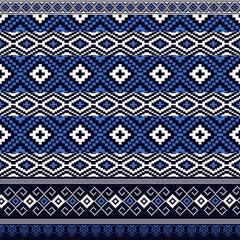 seamless knitted pattern Ethnic geometric tribal textile ikat pattern American African fabric motif native mandalas native boho bohemian carpet aztec india Asia 