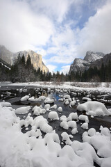 yosemite winter snow
