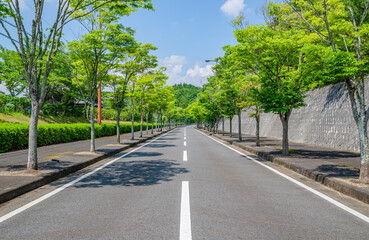 住宅街の道路