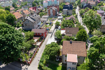 Zelenogradsk, Russia June 2021 Magnificent urban landscape.