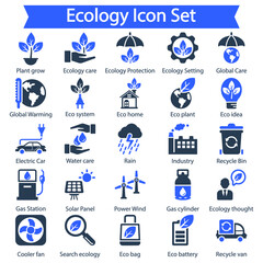 Ecology Icon set