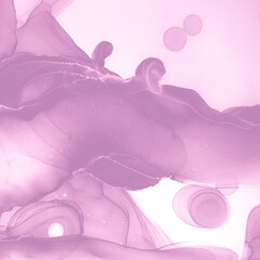 Modern Paintings Art. Color Fluid Background.