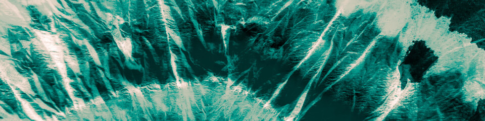 Malachite Paintings Art. Watercolor Stain. Beige