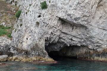 Isole Tremiti - Entrata della Grotta del Bue Marino
