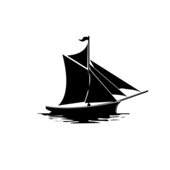 Sailing Ship Logo, this design is suitable for all kind of business