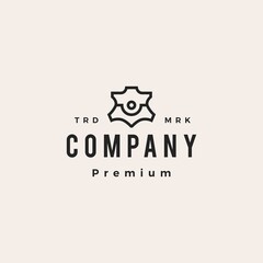 leather people team family community hipster vintage logo vector icon illustration