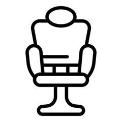 Comfort armchair icon outline vector. Sofa couch. Furniture chair