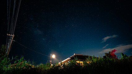 日本の田舎の星空 © sho.miyauchi