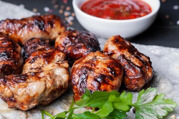 grilled liver