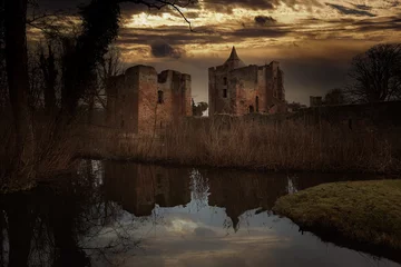 Foto op Plexiglas Ruin of Brederode Castle in Santpoort, Noord-Holland Province, The Netherlands © Holland-PhotostockNL