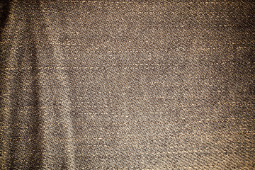 Old dirty blue jeans texture background.