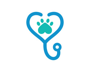 pet hospital clinic logo template