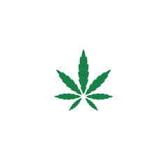 Cannabis Leaf logo or icon design
