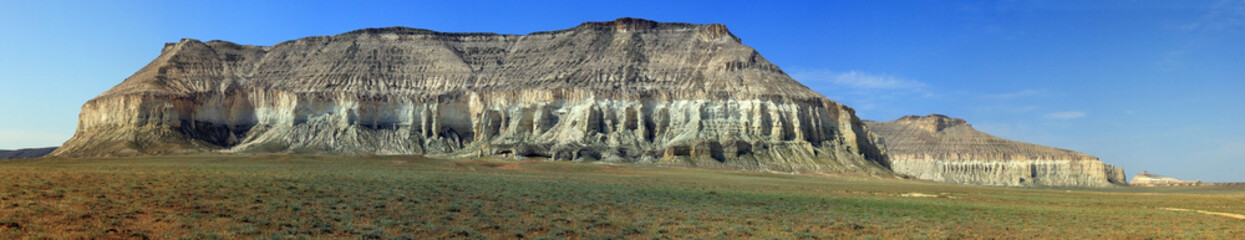 Western Kazakhstan, Ustyurt plateau. Mount Shumanay.