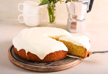 Zucchini and carrot cake