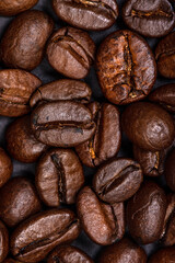 Coffee beans with uniform color
