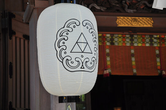 江島神社の提灯