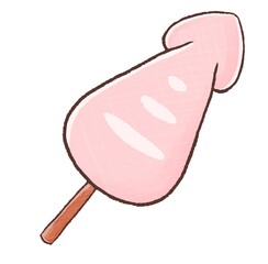 R:もっとメルヘンな和菓子屋さん　イカ焼き②
