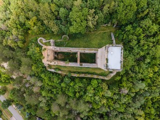 Burg Ehrenstein, a historical castle ruin located in Thuringia, Germany, stands as a testament to the region's rich medieval history. Perched atop a limestone spur