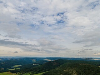 The Fröbelblick is a picturesque vantage point in the Thuringian Forest, from which you can enjoy a wonderful view over the entire Rinnetal and the surrounding mountains.