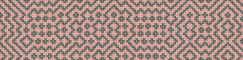 Abstract Geometric Pattern generative computational art illustration