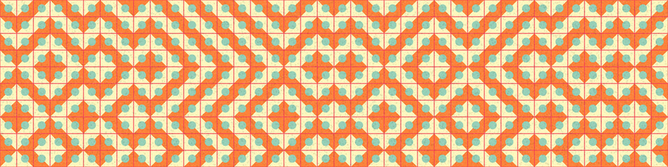 Abstract Geometric Pattern generative computational art illustration