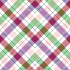 Rainbow Pastel Chevron Plaid Tartan textured Seamless Pattern Design