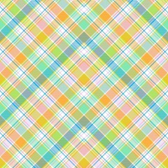 Rainbow Pastel Chevron Plaid Tartan textured Seamless Pattern Design