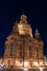 Fototapeta na wymiar Frauenkirche Dresden / Dresdner Frauenkirche