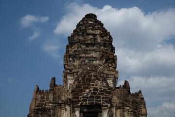 Pra Prang Sam Yod in Tha Hin, Thailand during daylight