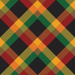 Rainbow Chevron Plaid Tartan textured Seamless Pattern Design