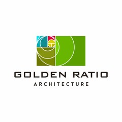 A modern and unique logo about the golden ratio.
EPS 10, Vector.