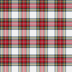 Christmas new year tartan plaid