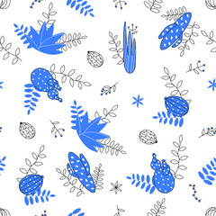 seamless pattern with cactus